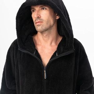 David Archy  Hooded Robe Size Small